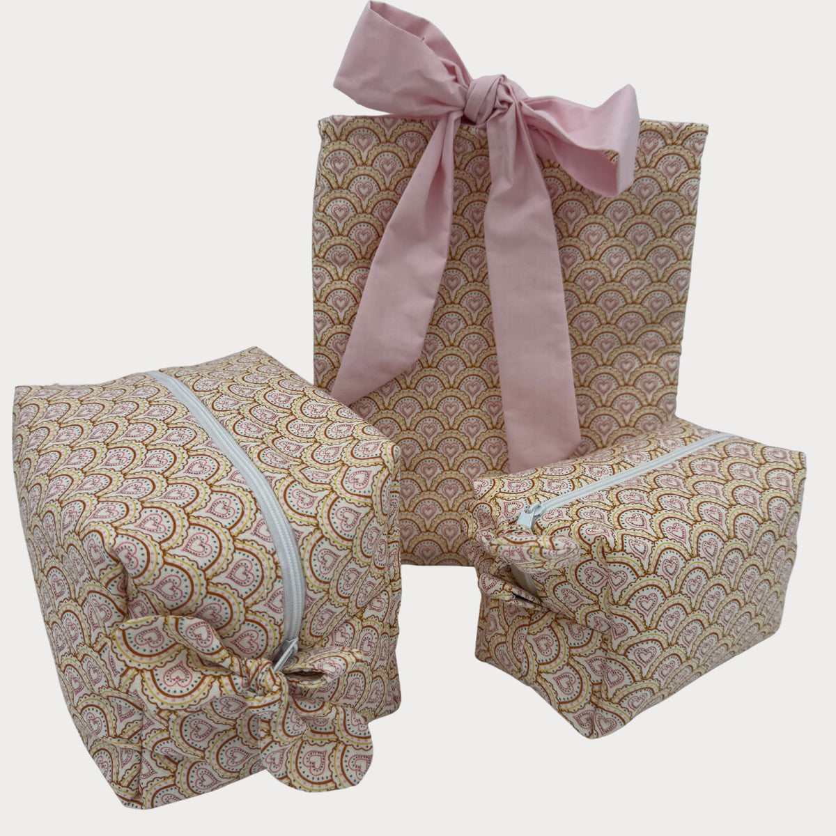 Boxed Makeup Bags (Carry-All) - Boho Rainbow