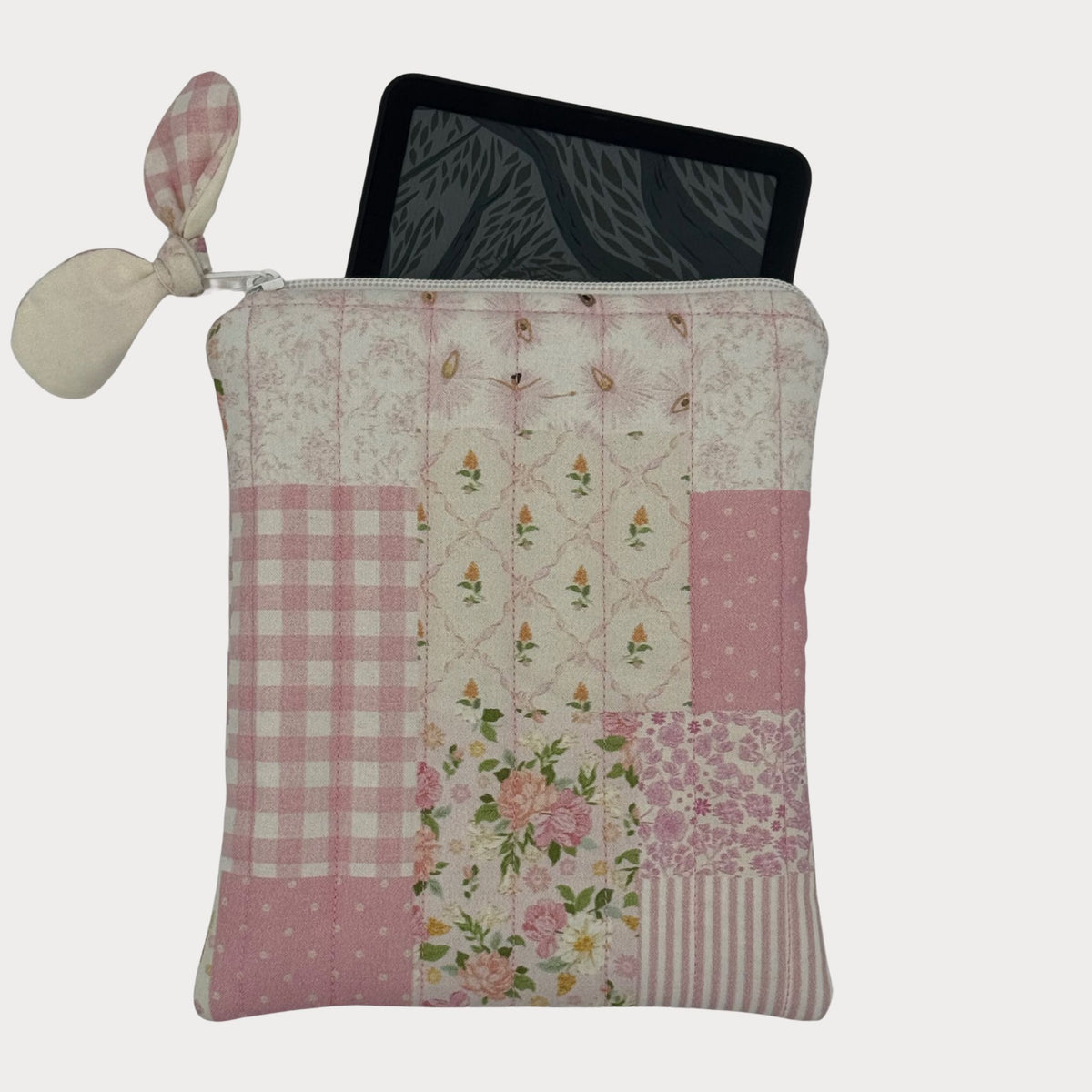 E-reader Case (Kindle or Kobo) - Ballerina Patchwork Pink