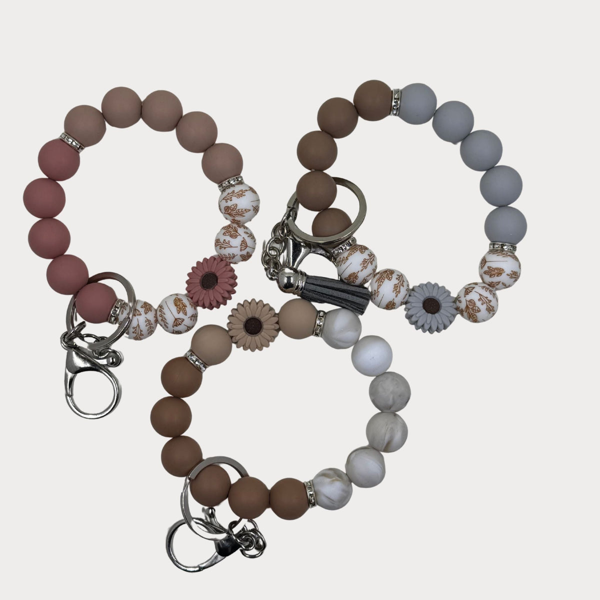 Silicone Beaded Wristlets