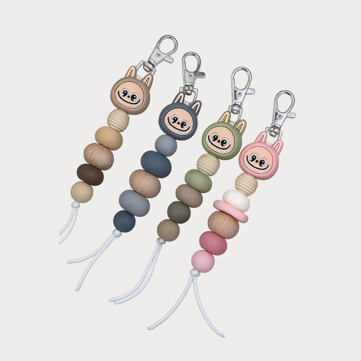 Labubu Beaded Keyrings