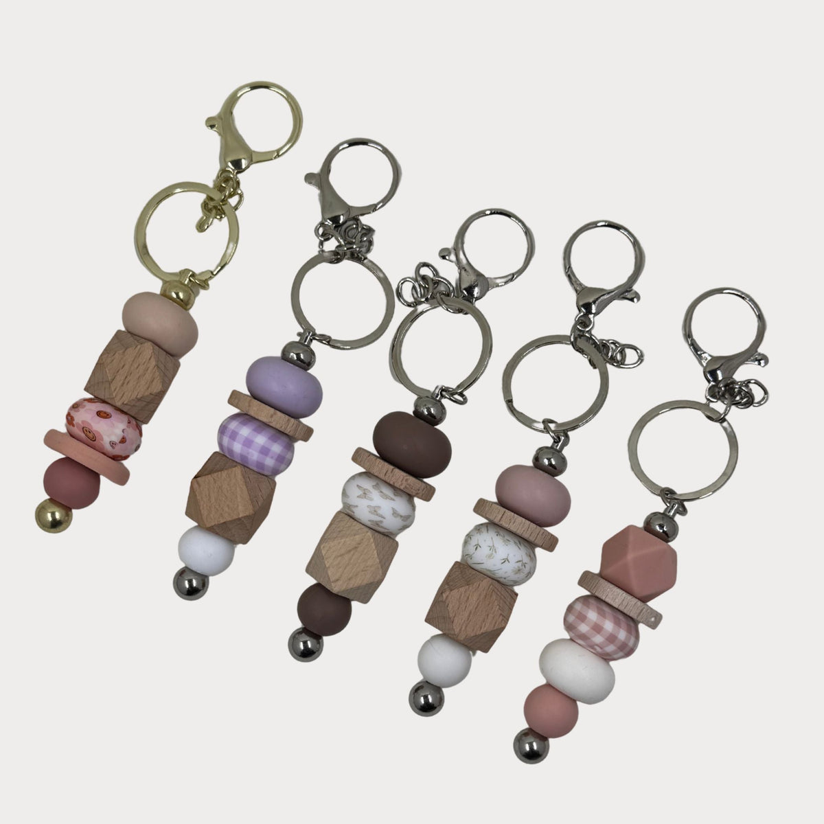 Beaded Bar Keyrings
