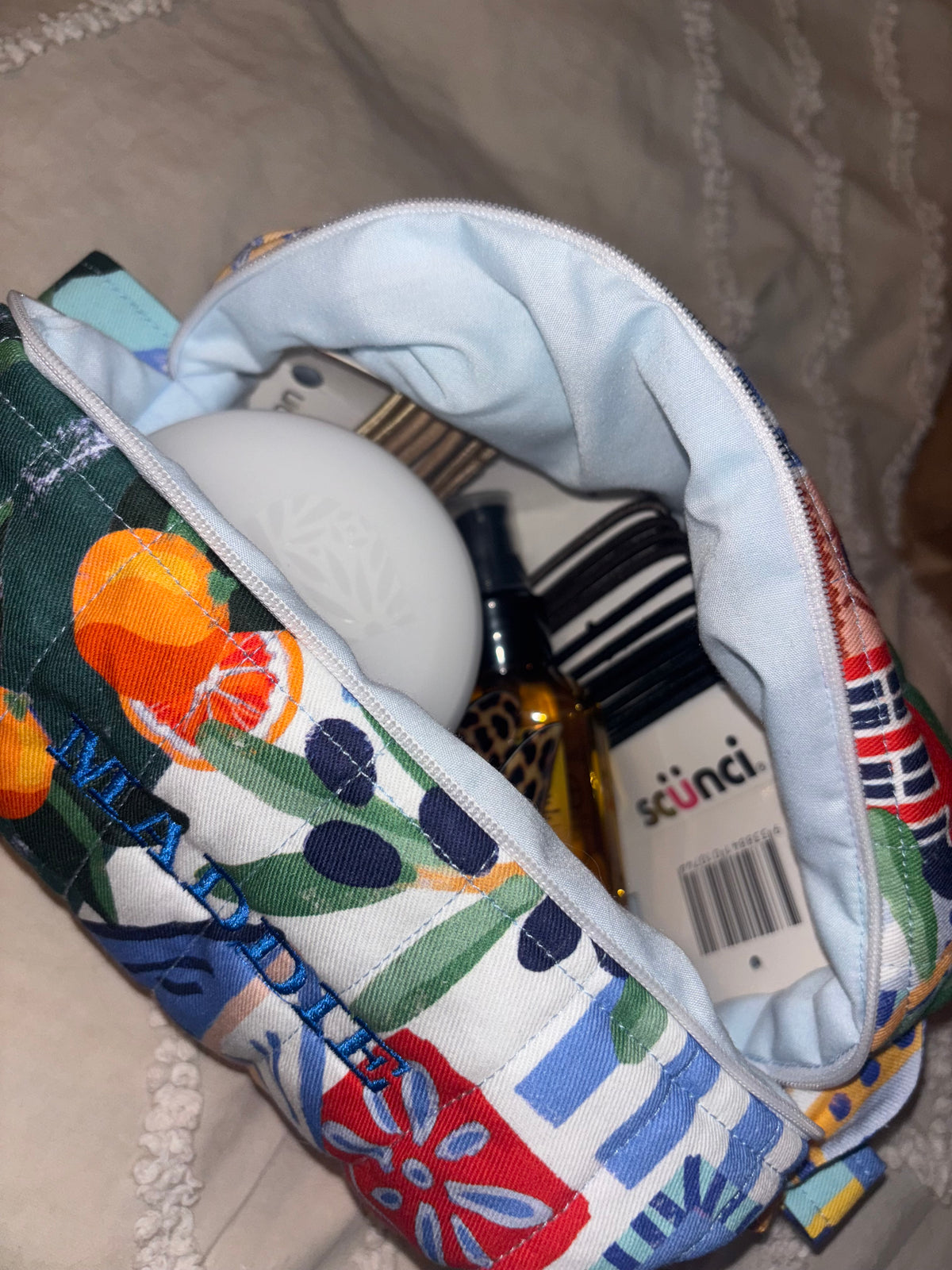 JL Creations Custom Boxed Makeup Bags- Ciao Bella