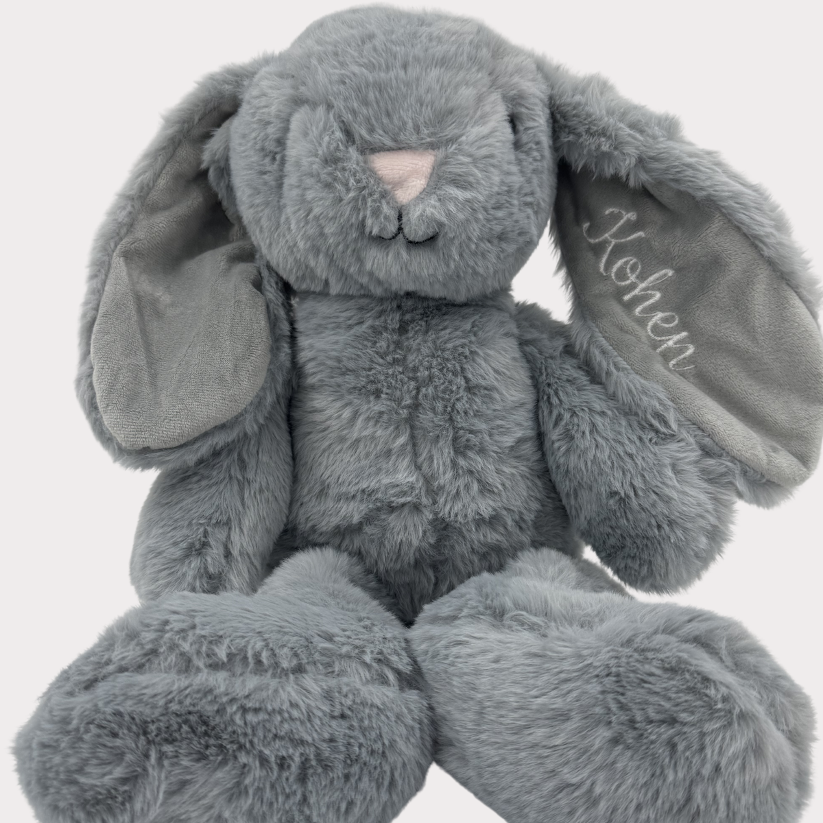 Personalised Embroidered Plush  Bunny