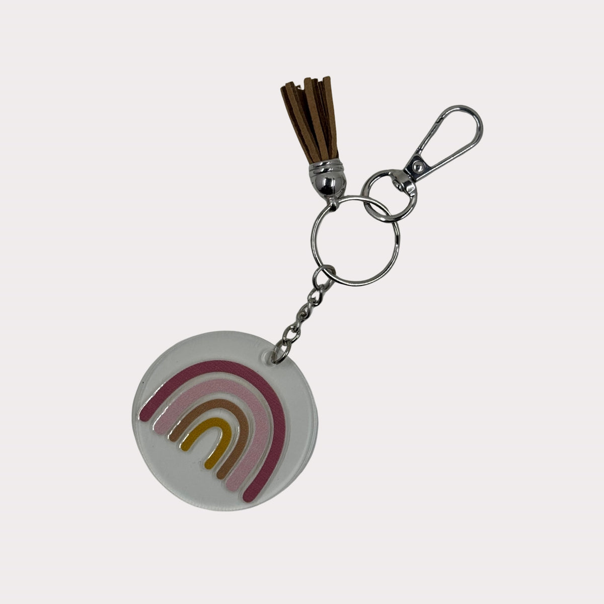 Acrylic Rainbow Keyrings