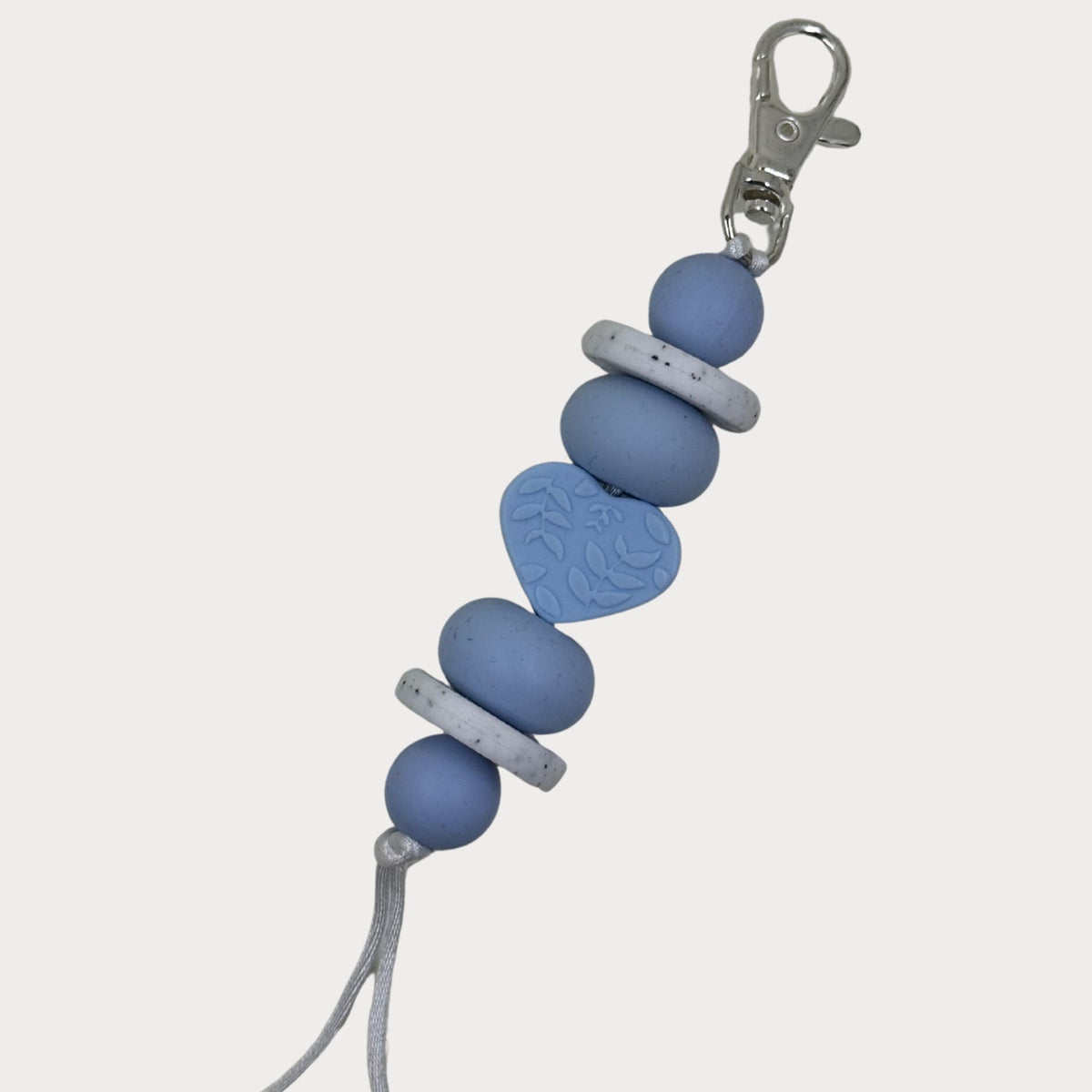Love Heart Beaded Keyrings