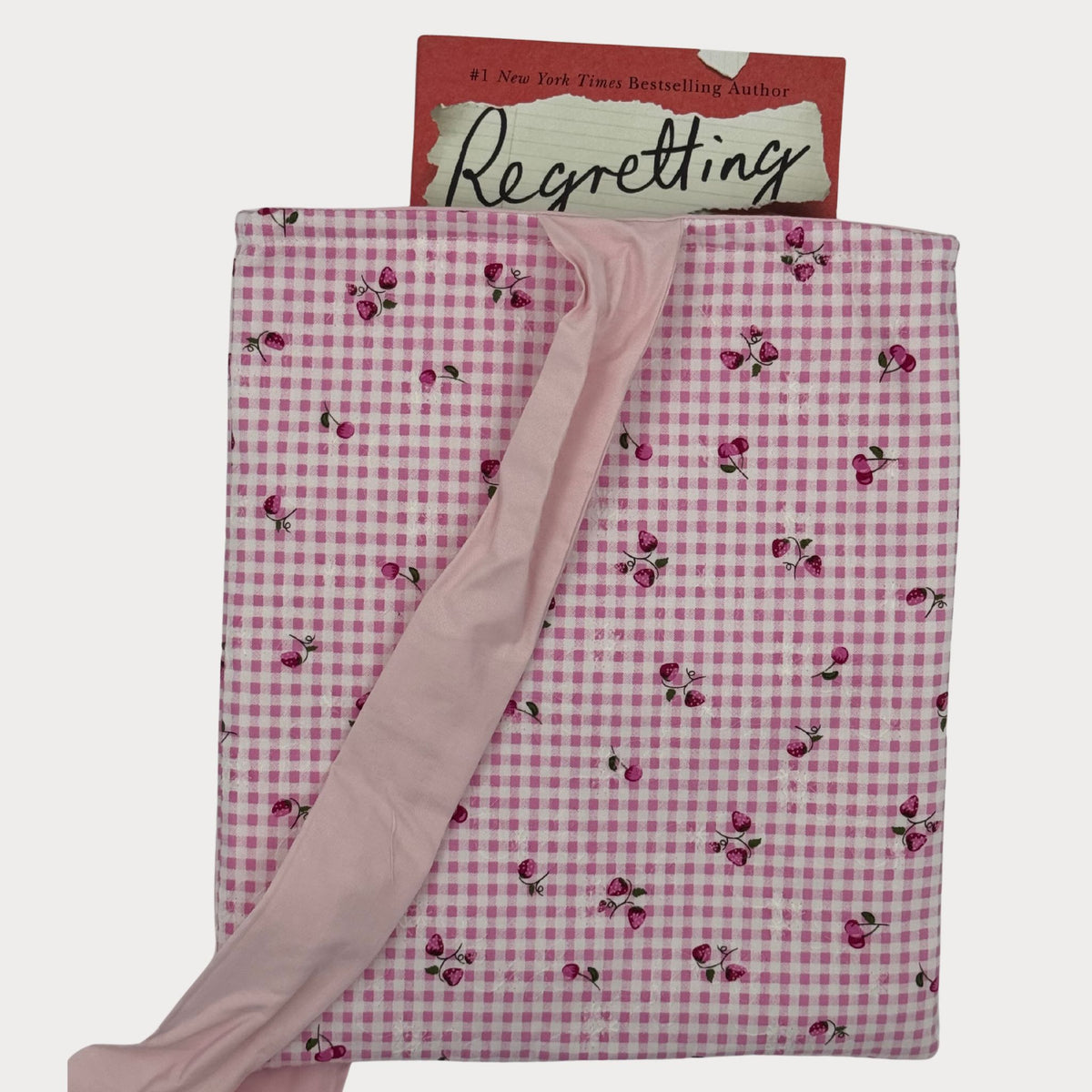 Book & Device Pouches- Honeyfields Strawberry Pink
