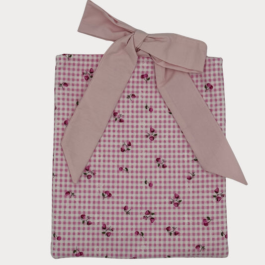 Book & Device Pouches- Honeyfields Strawberry Pink