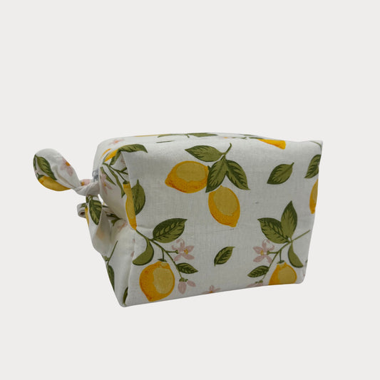 Boxed Makeup Bags (Carry-All) - Lemon