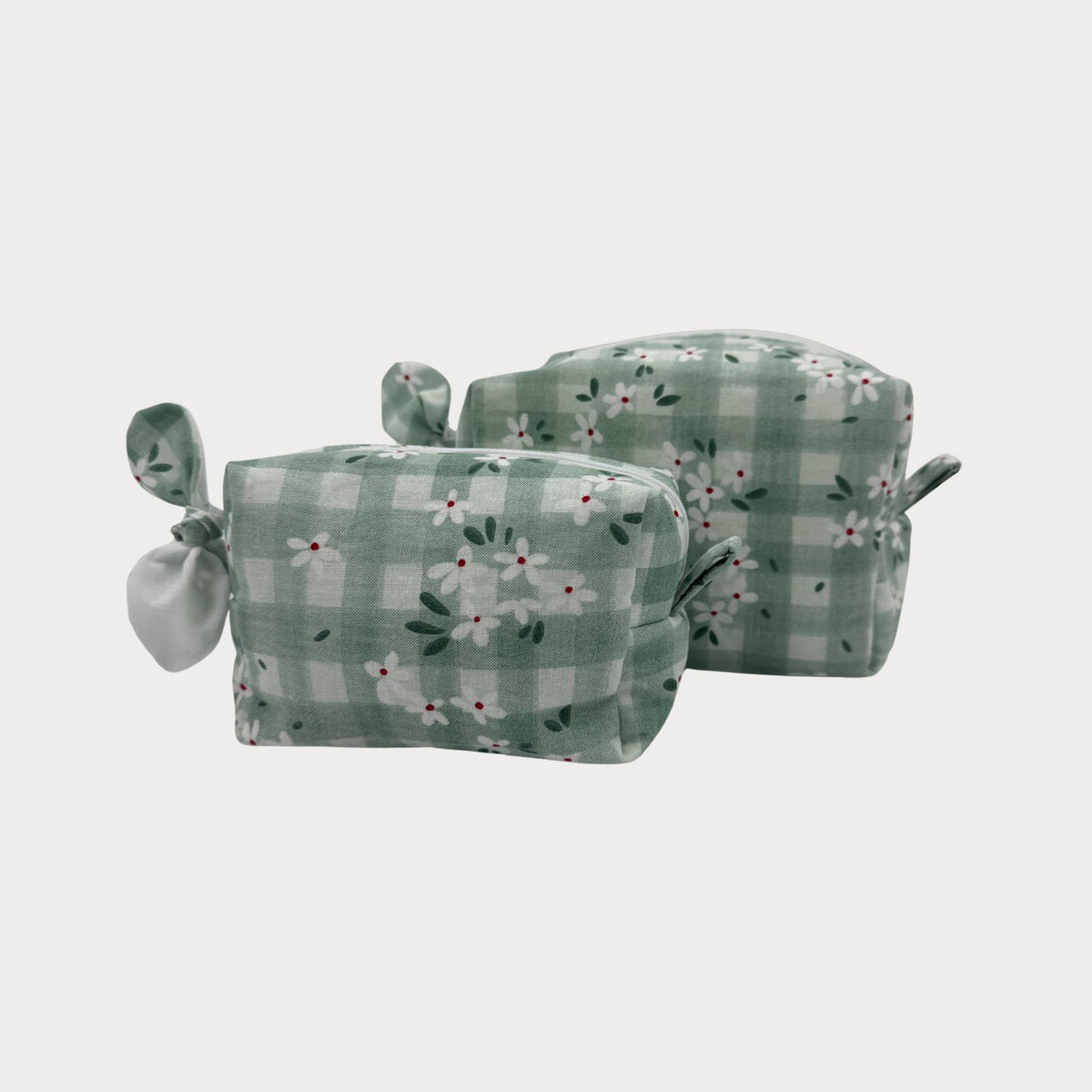 Boxed Makeup Bags (Carry-All) - Daisy Sage