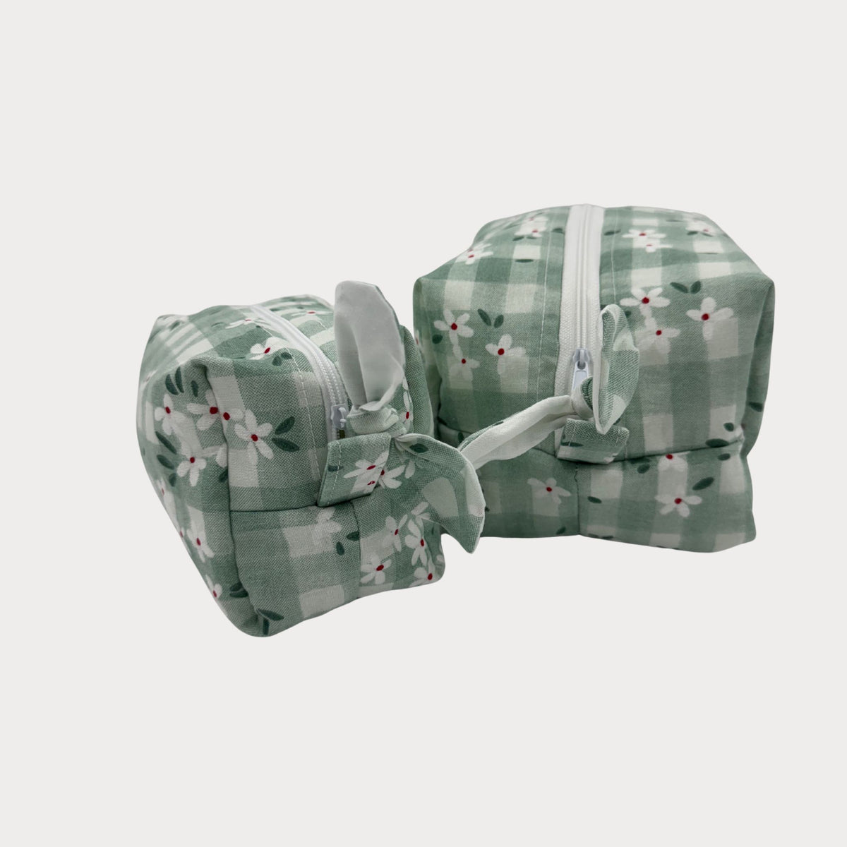 Boxed Makeup Bags (Carry-All) - Daisy Sage
