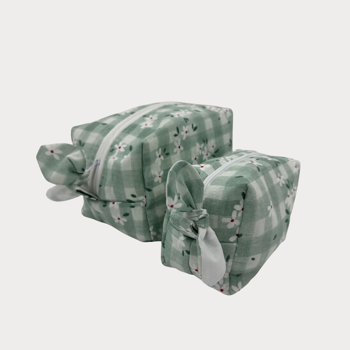 Boxed Makeup Bags (Carry-All) - Daisy Sage