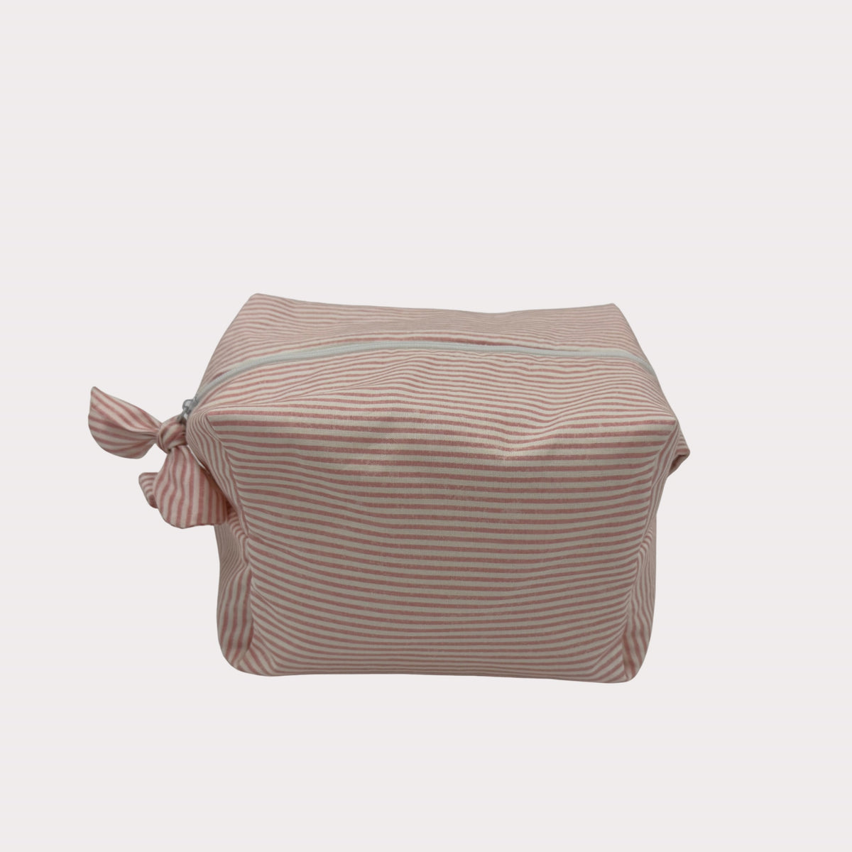 Boxed Makeup Bags (Carry-All) - La Vie En Rose Stripe Pink