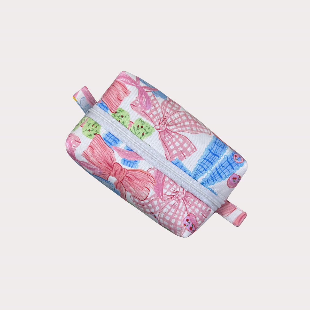 Boxed Makeup Bags (Carry_All) - Bow Fabic