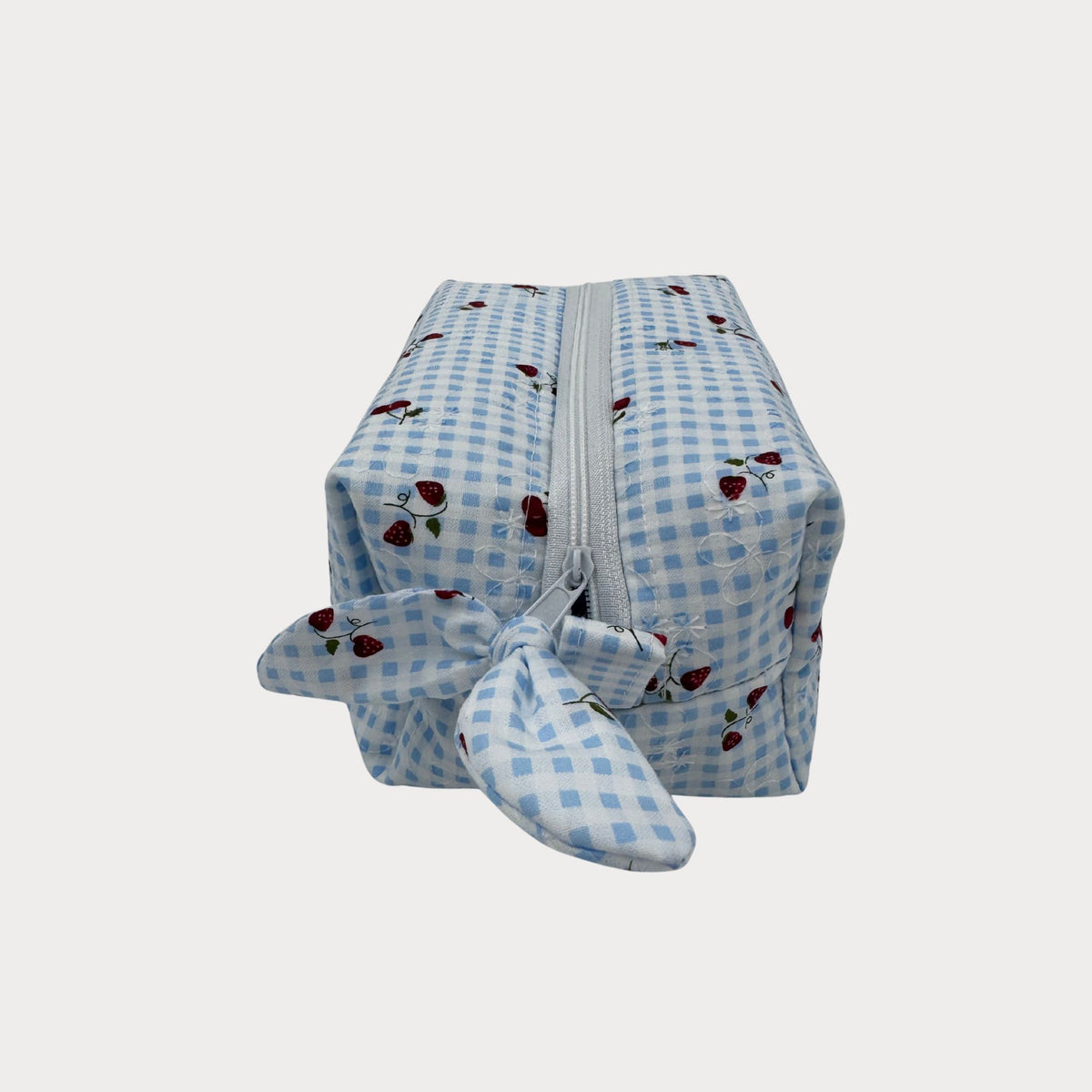 Boxed Makeup Bags (Carry-All)- Honeyfields Strawberry Blue