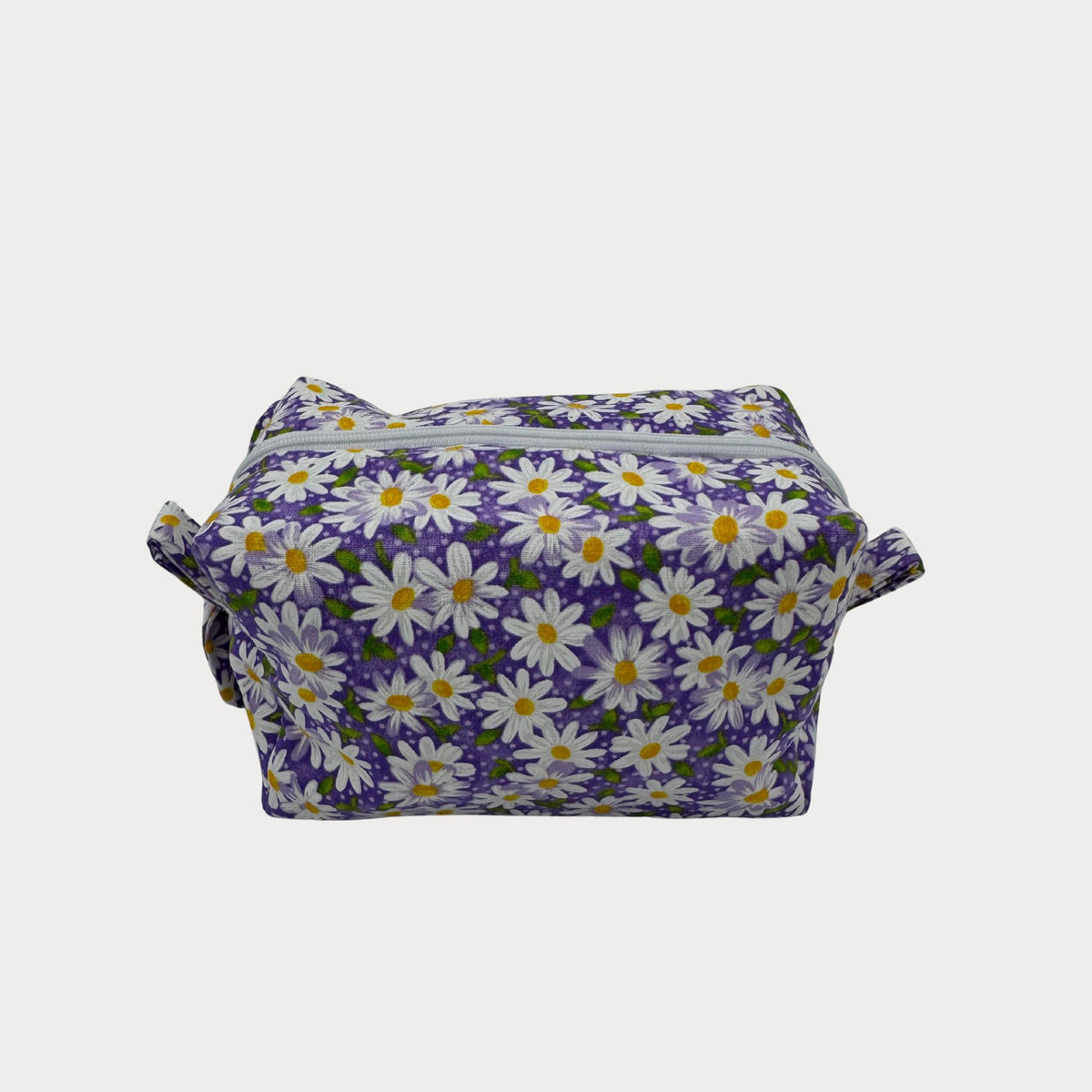 Boxed Makeup Bags (Carry-All) - Purple Daisy