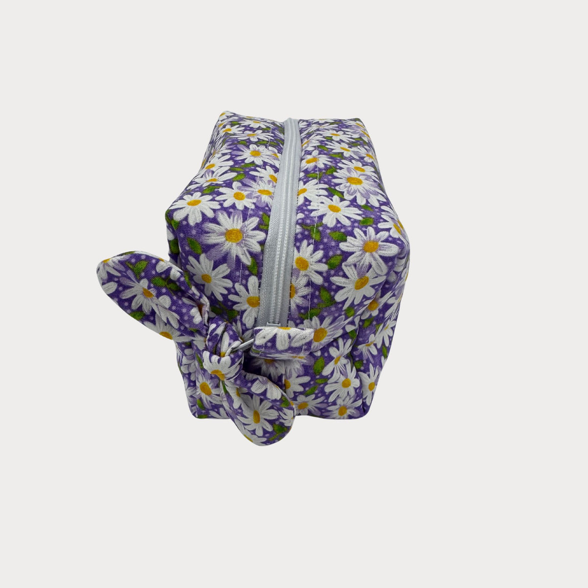 Boxed Makeup Bags (Carry-All) - Purple Daisy
