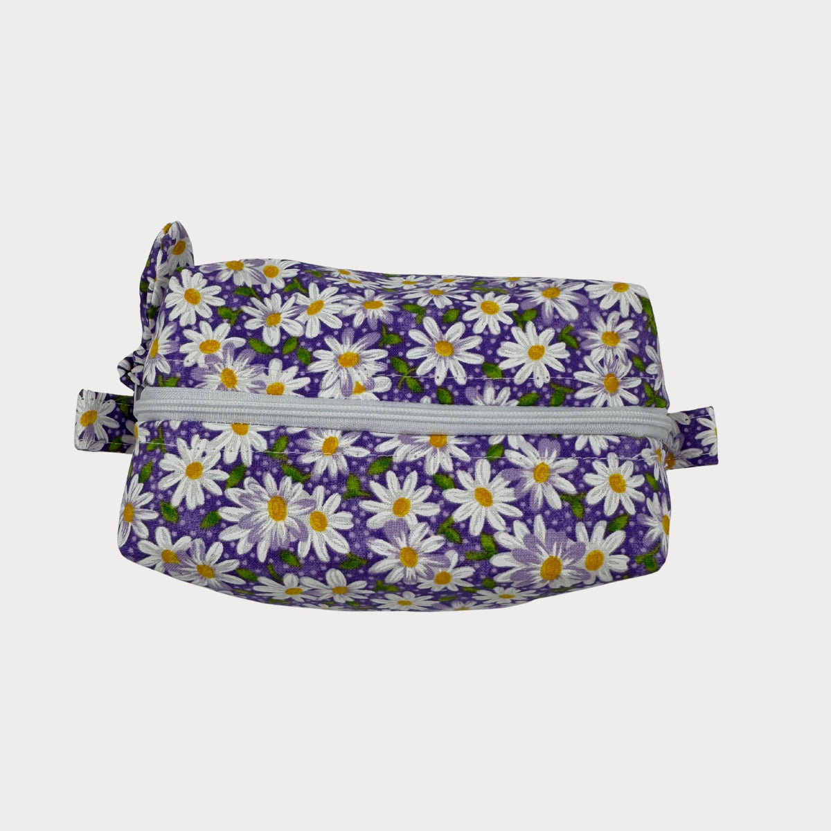 Boxed Makeup Bags (Carry-All) - Purple Daisy