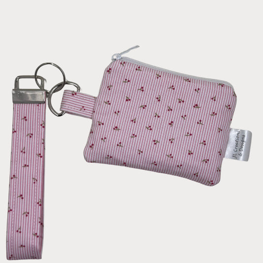 Coin Purse - Cherry Pink