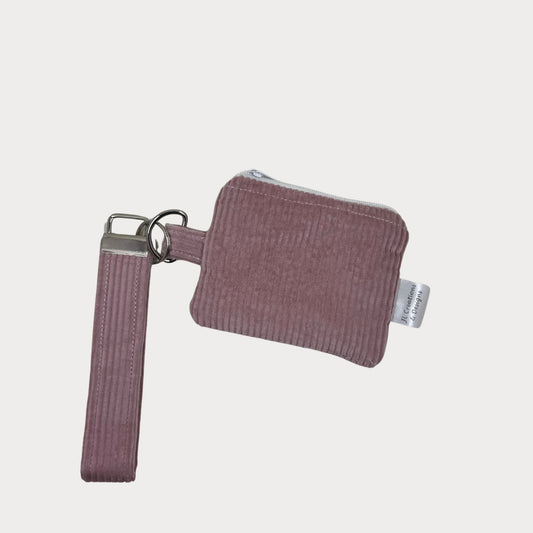 Coin Purse - Classic Dusty Pink Waffle