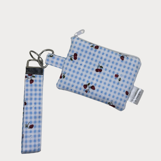 Coin Purse - Honeyfields Strawberry Blue