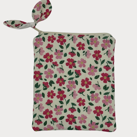 E-reader Case (Kindle or Kobo) - Blush Wildflowers