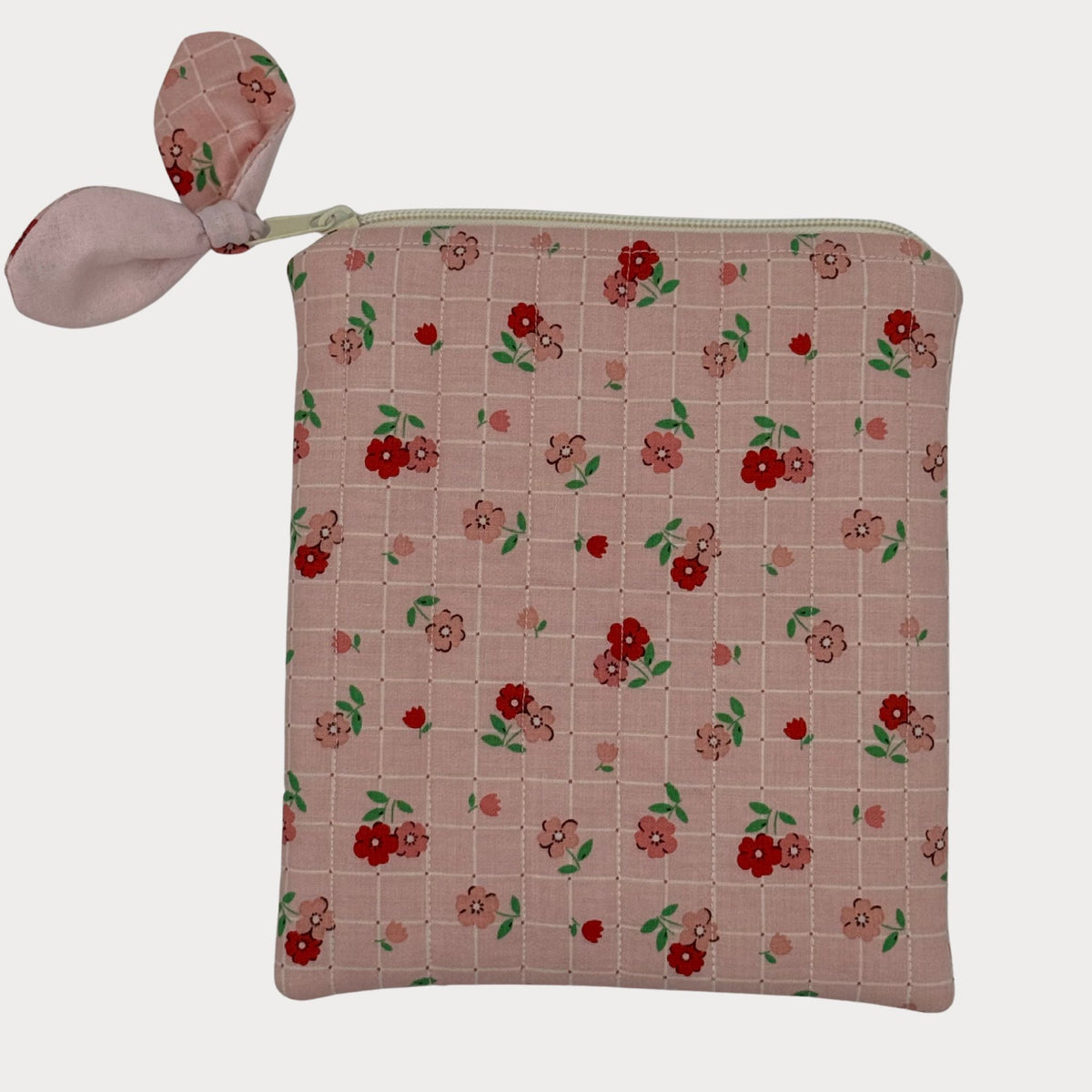 E-reader Case (Kindle or Kobo) - Cherry Blossom Check