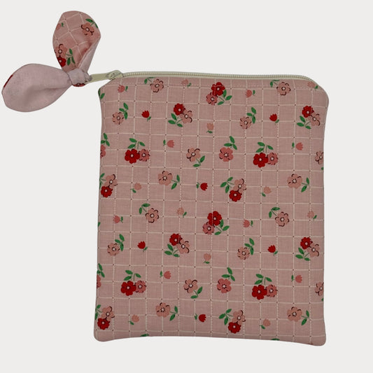 E-reader Case (Kindle or Kobo) - Cherry Blossom Check