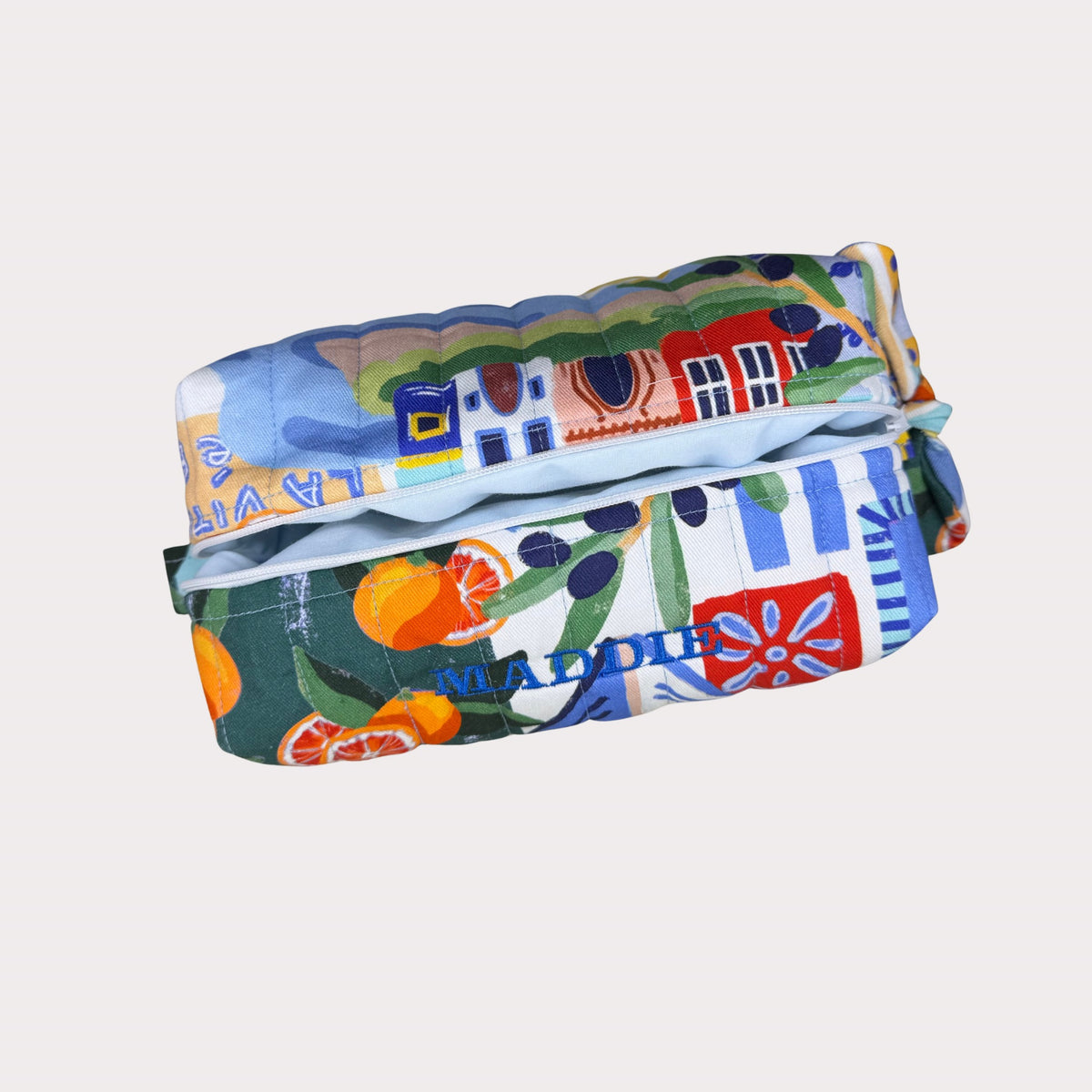 JL Creations Custom Boxed Makeup Bags- Ciao Bella
