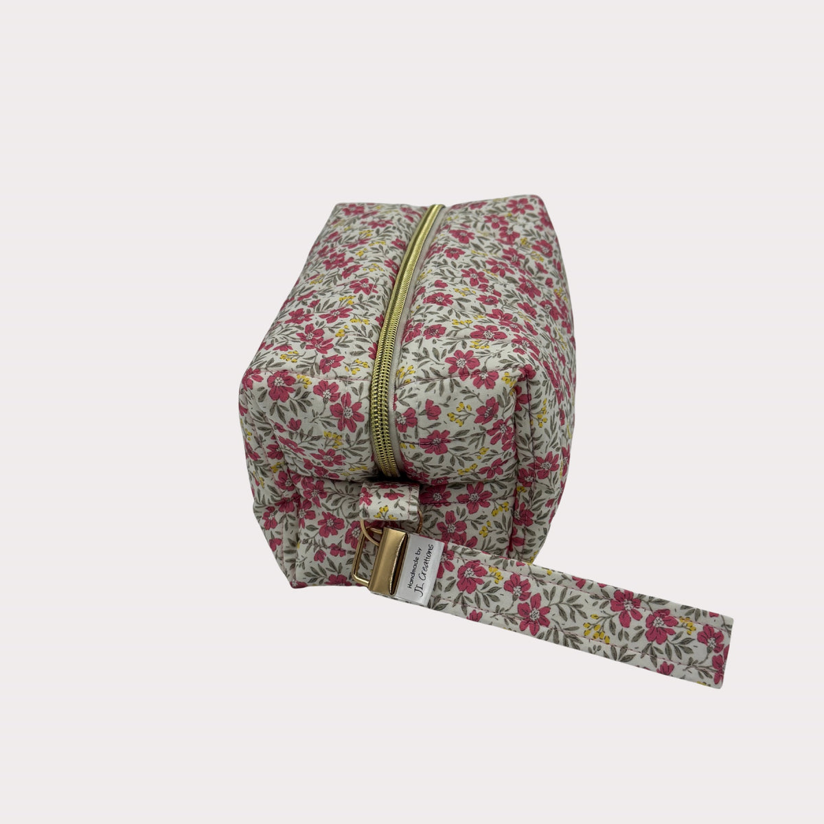JL Creations Custom Boxed Makeup Bags- Blush Blossom