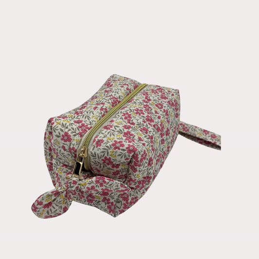 JL Creations Custom Boxed Makeup Bags- Blush Blossom