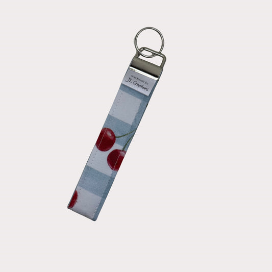 Key Fobs - Cherry Stripe