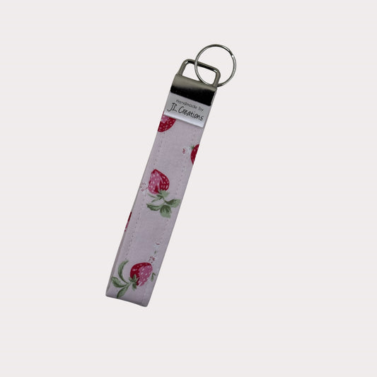 Key Fobs - Strawberry Fields