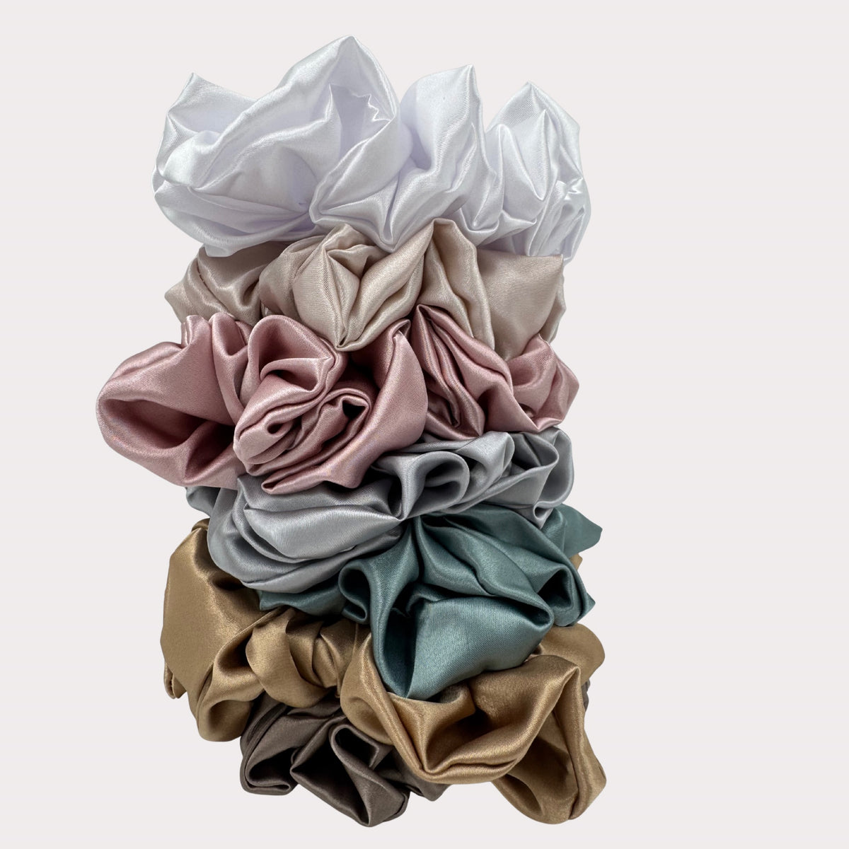 Scrunchies- Satin finish fabric Collection